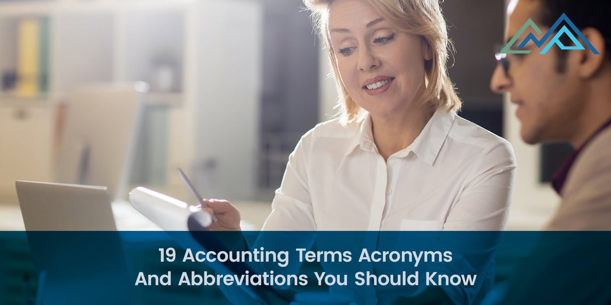 19 Accounting Terms, Acronyms and Abbreviations You Should Know